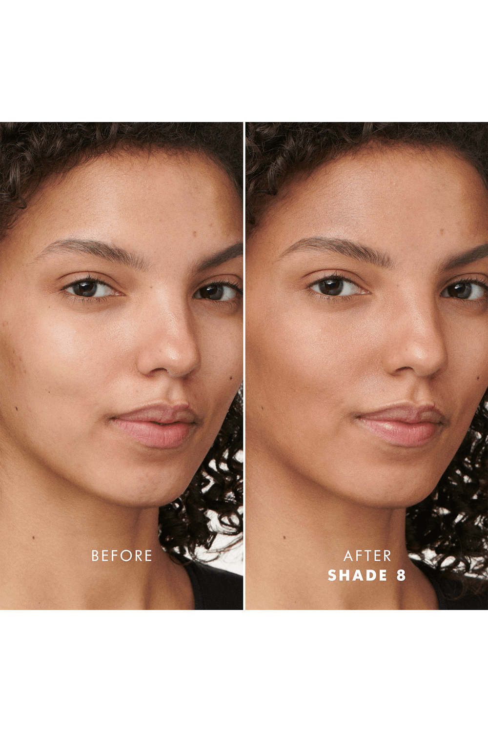 תמונת פנים של פודרה לומינוס סילק גלואו פיוז'ן למראה זוהר 8