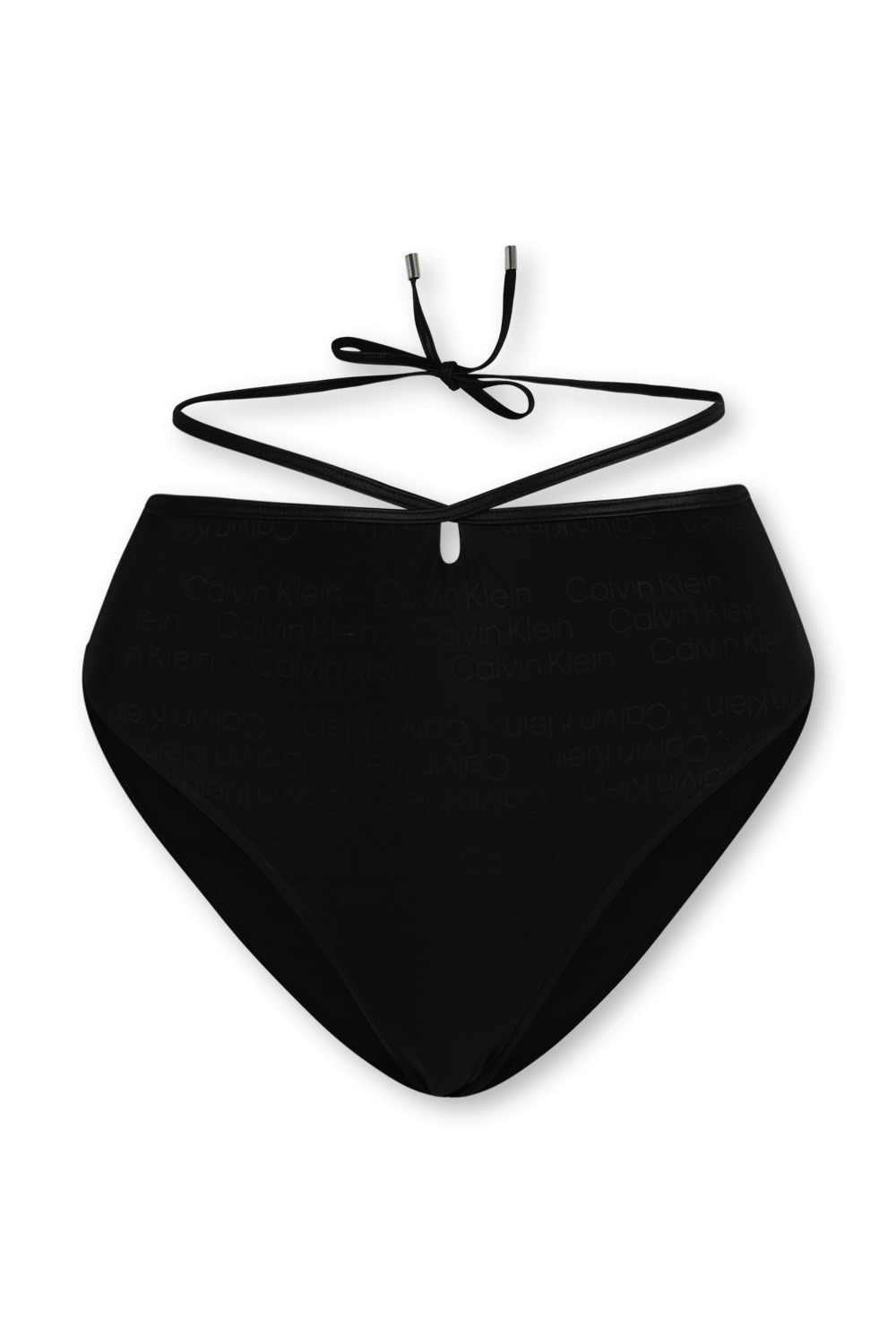 תמונה קידמית של תחתוני ביקיני גבוהים בעיטור רצועות