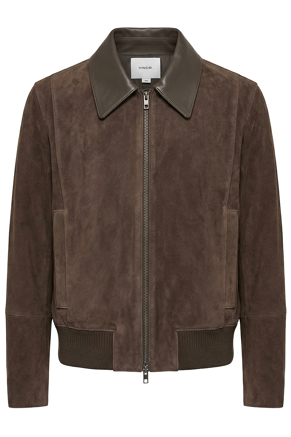 תמונה קידמית של ז&rsquo;קט בומבר זמש