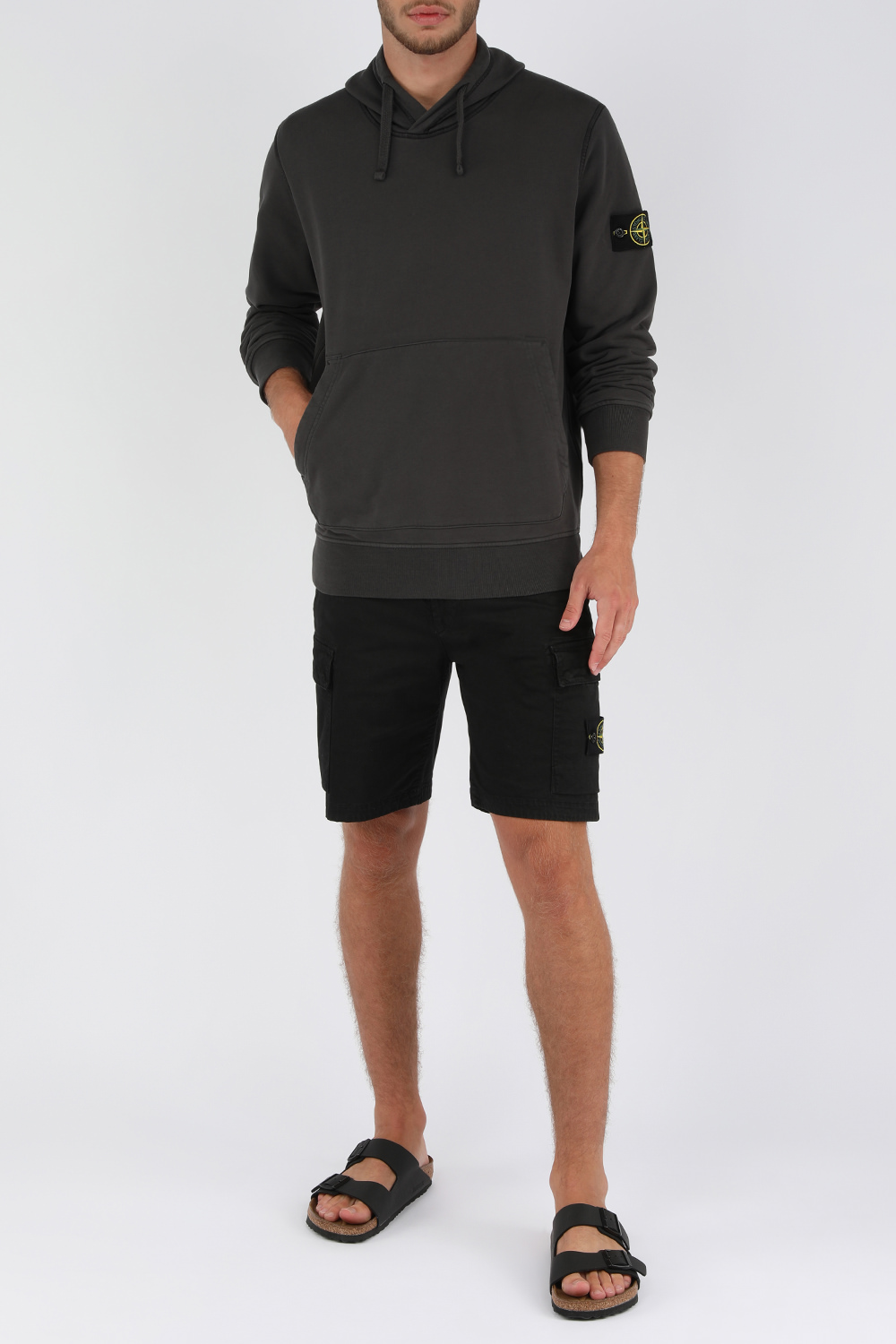 תמונת דוגמן קידמית של נעלי אריזונה בשחור