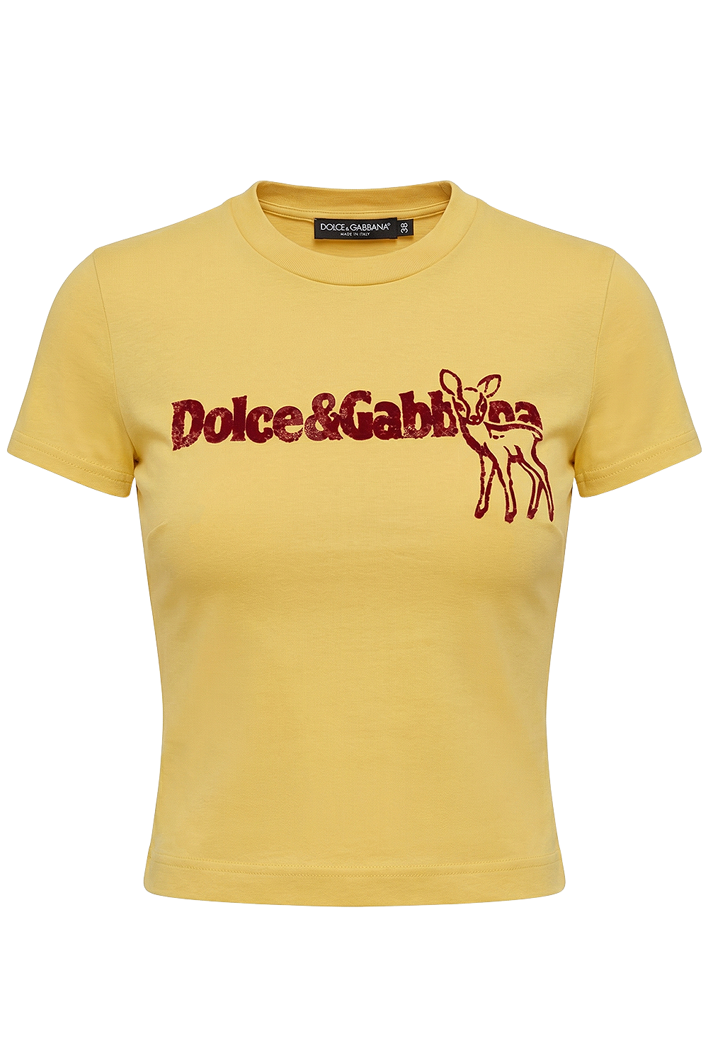 תמונה קידמית של חולצת טי קרופ