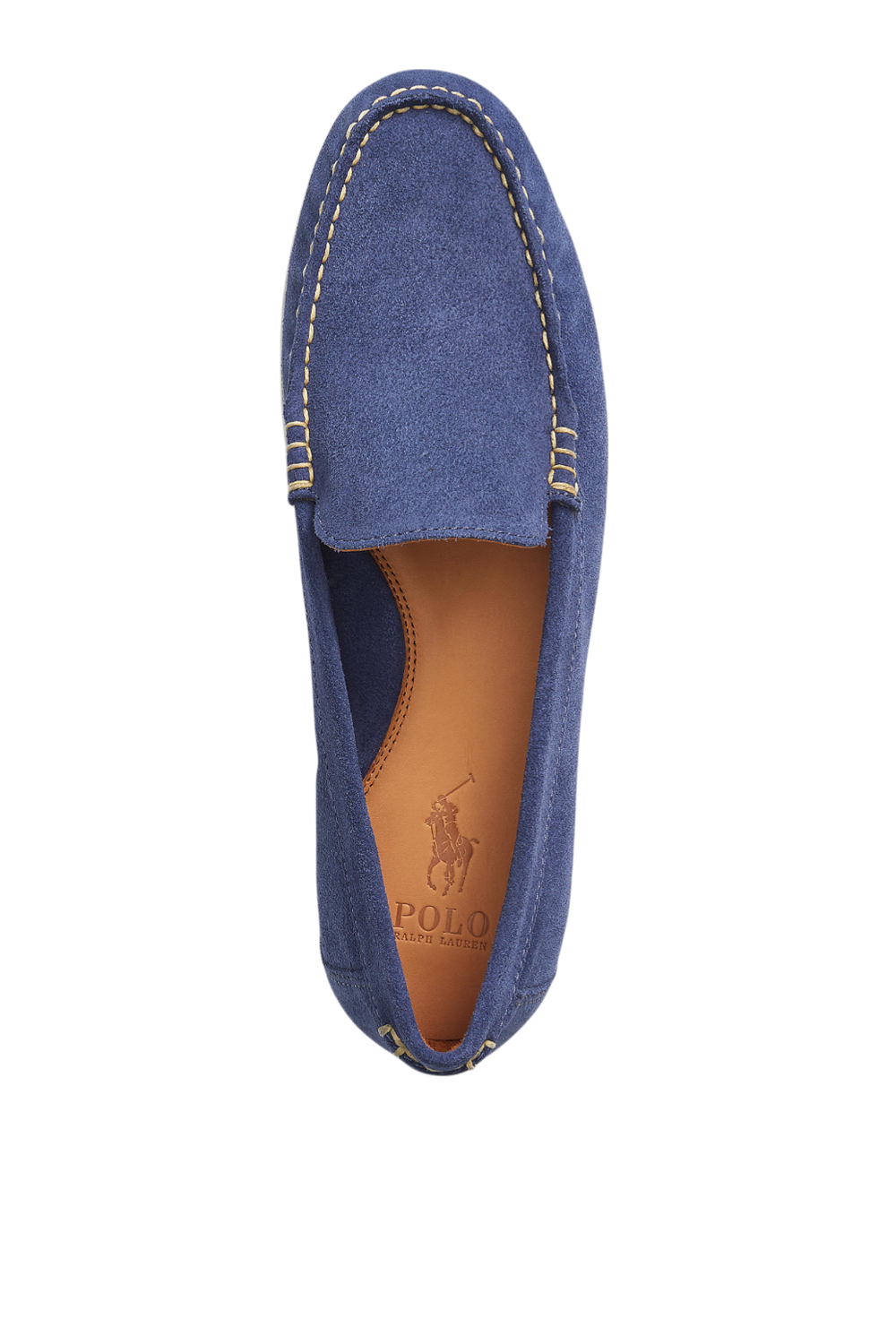 תמונה אחורית של נעלי מוקסינים