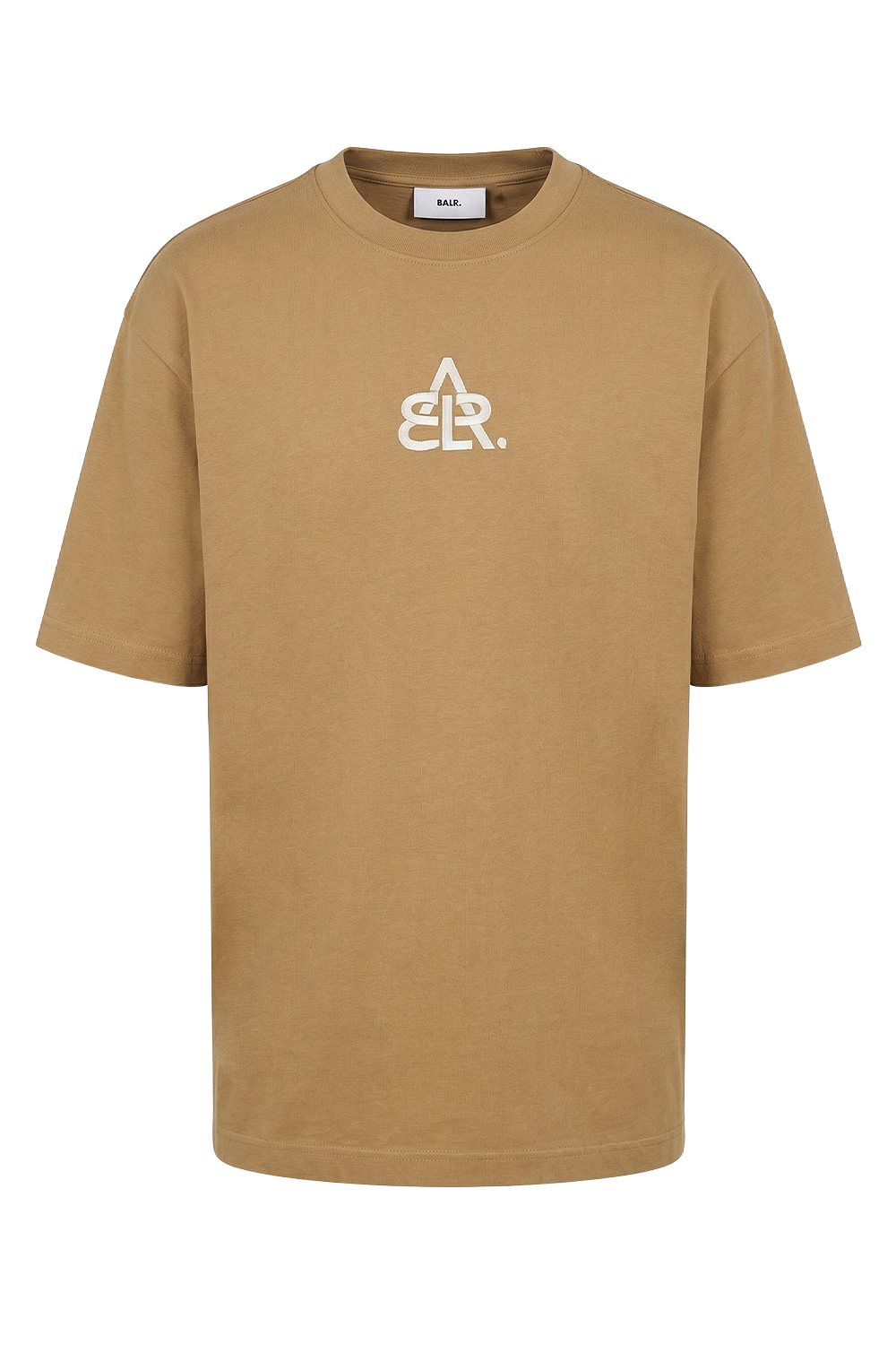 תמונה קידמית של חולצת טי אוברסייז