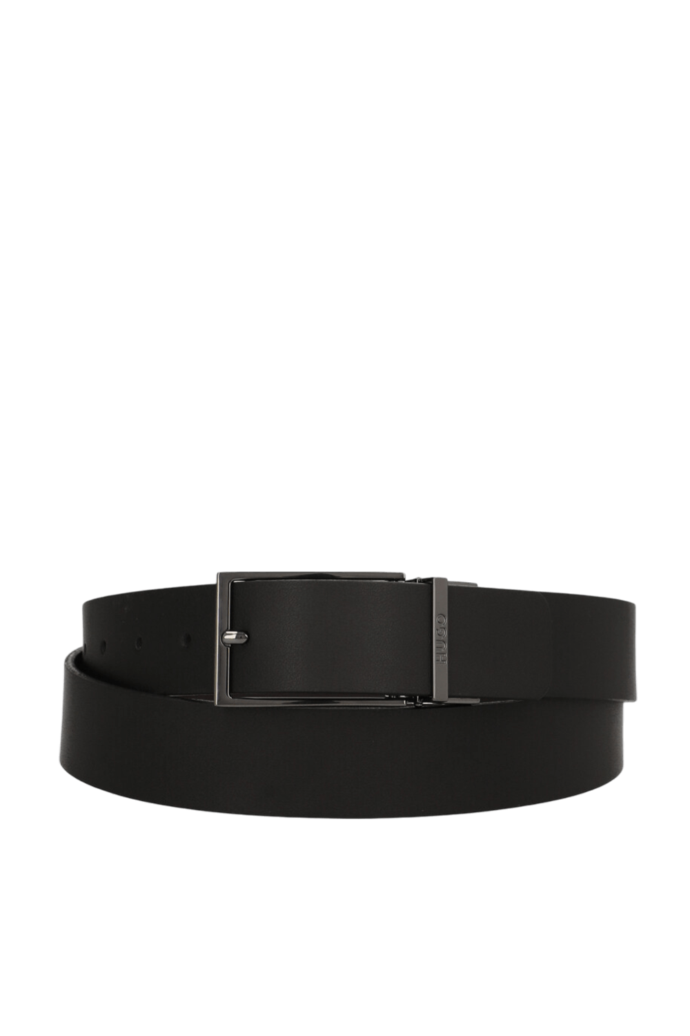 תמונה קידמית של חגורת עור