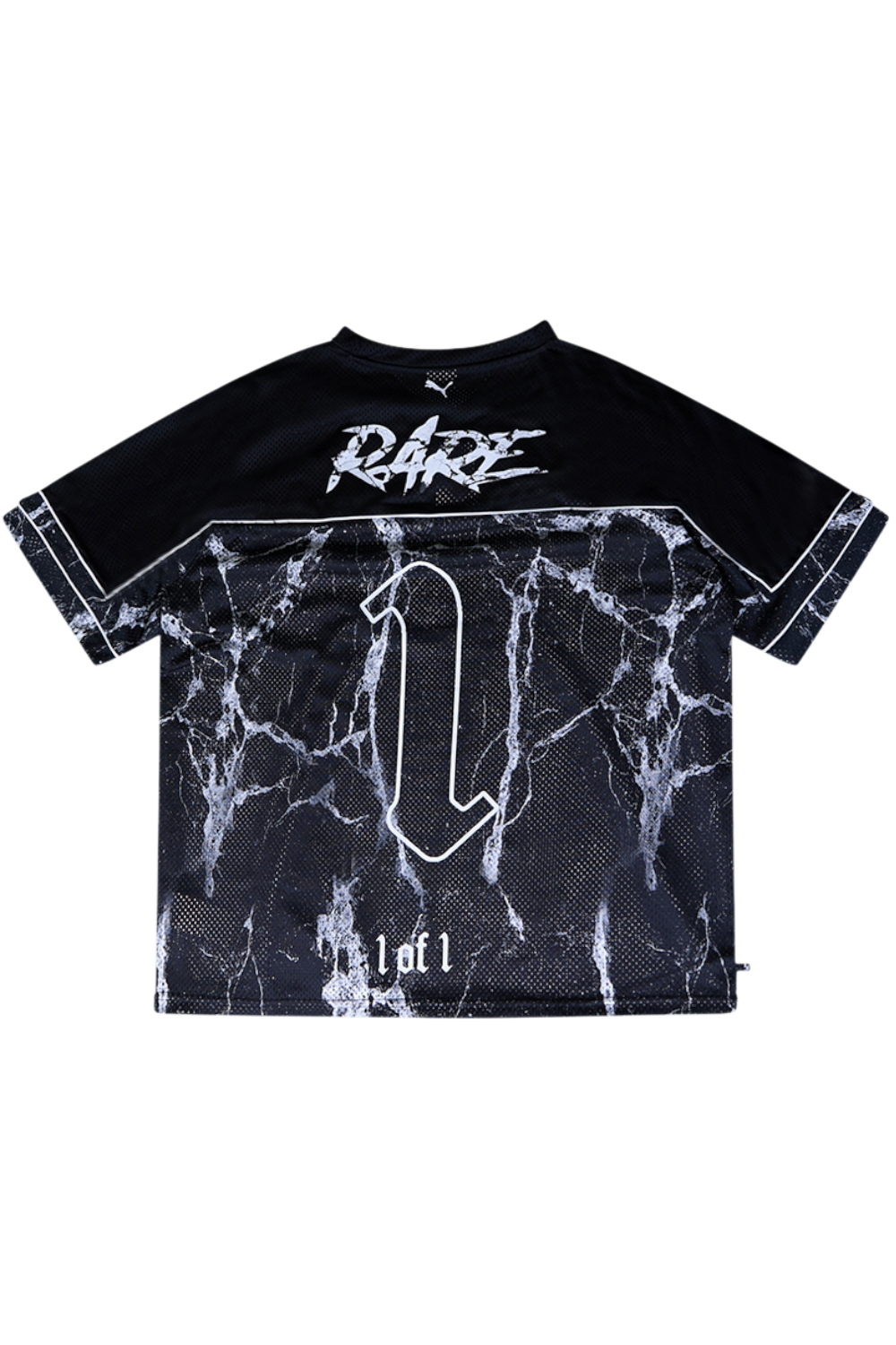 תמונה אחורית של פומה הופס X לאפרנס חולצת טי