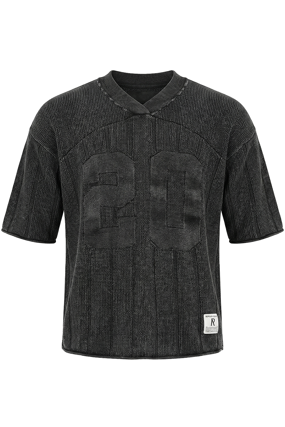 תמונה קידמית של חולצת סריג