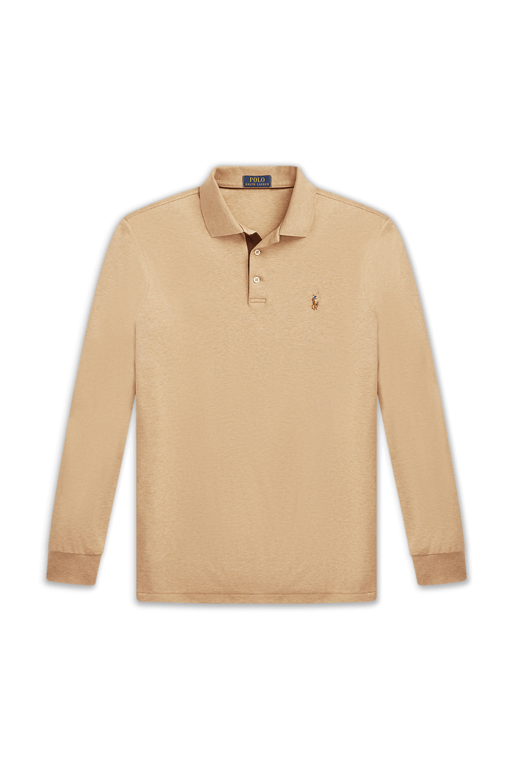 תמונה קידמית של חולצת פולו ארוכה