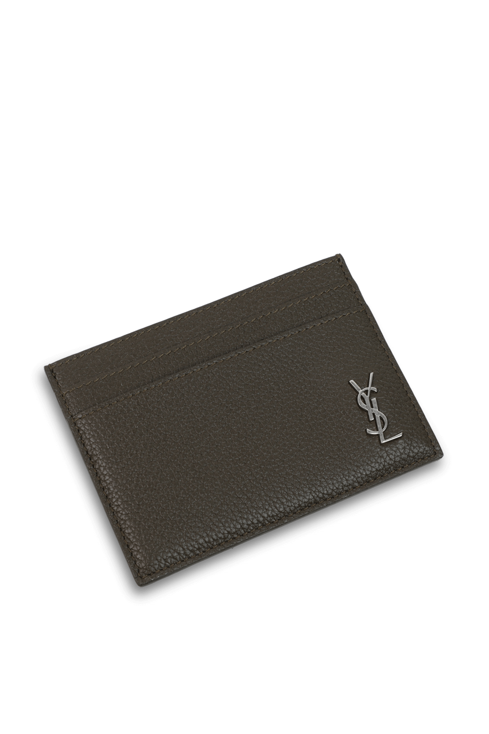 תמונת תקריב של ארנק כרטיסים קנסדרה מעור מגורען