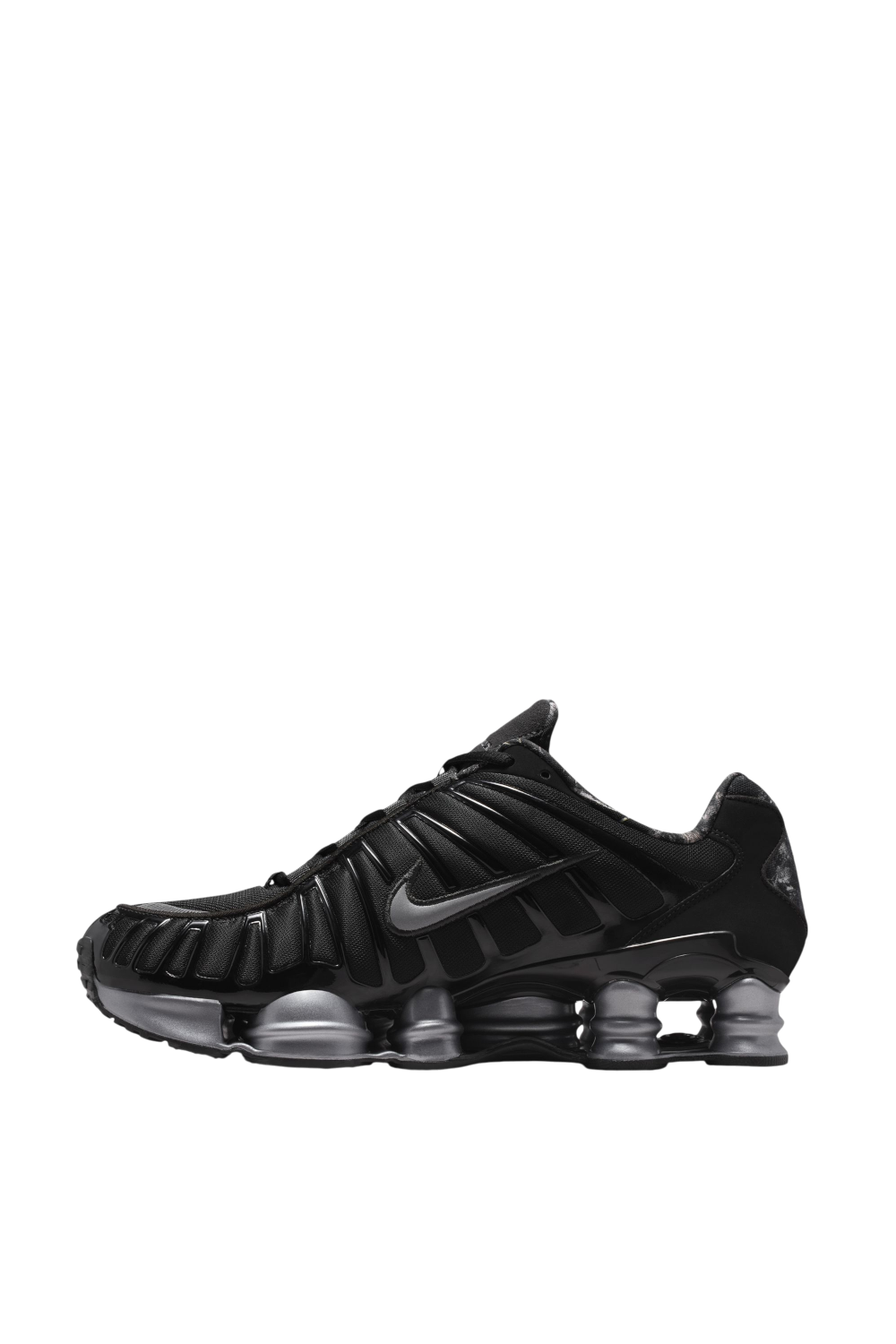 תמונה אחורית של נעלי סניקרס שוקס טי־אל