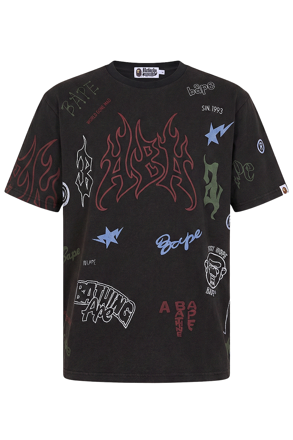 תמונה קידמית של חולצת טי בגזרה משוחררת