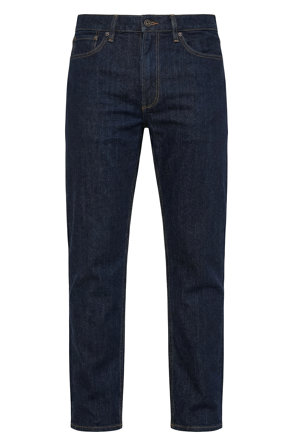 תמונה קידמית של מכנסי ג'ינס