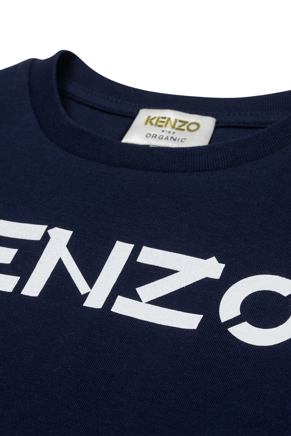 גילאי 2-6 חולצת טי כחולה עם לוגו KENZO KIDS