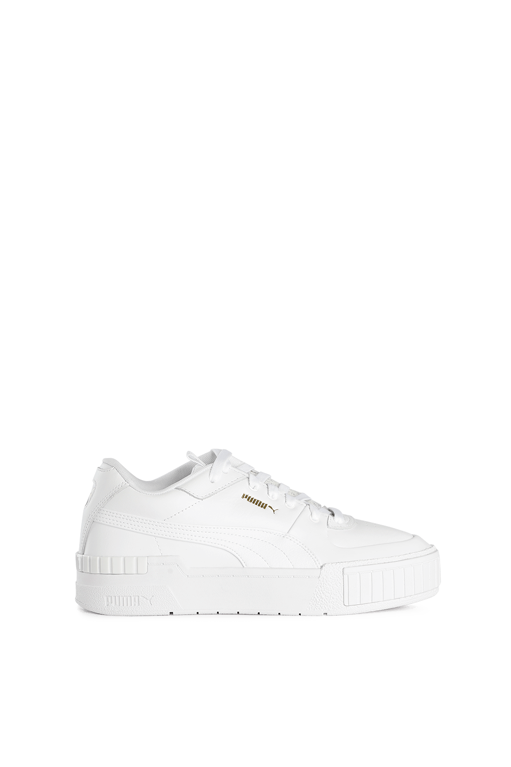 תמונה קידמית של Cali Star Back Panel Sneaker in White