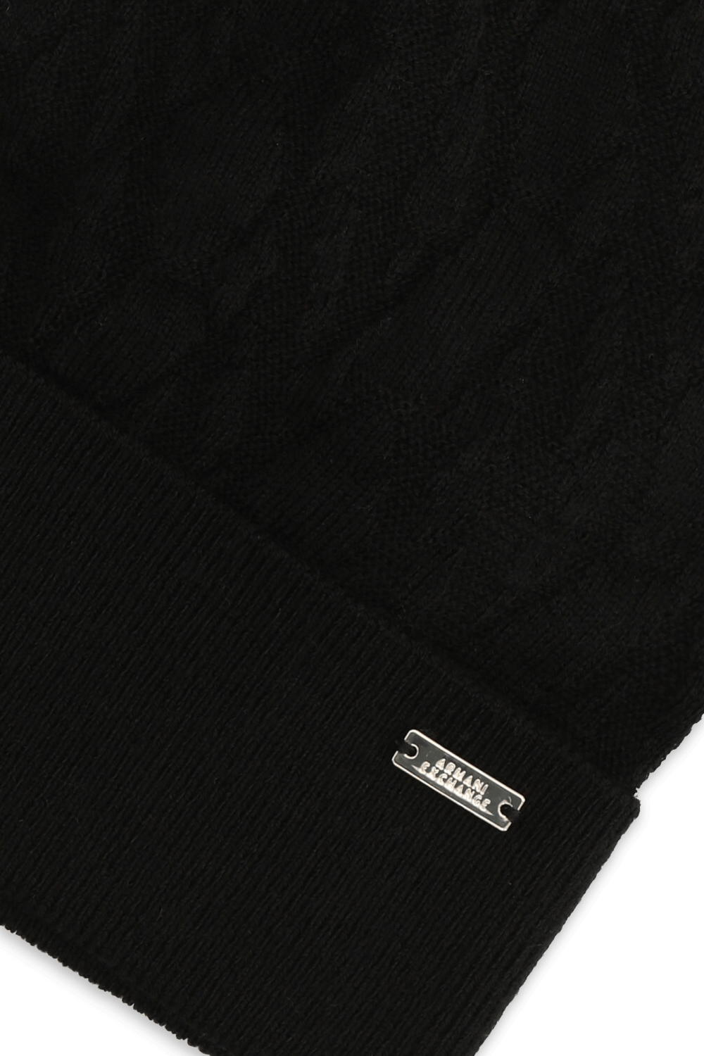 תמונת תקריב של כובע צמר