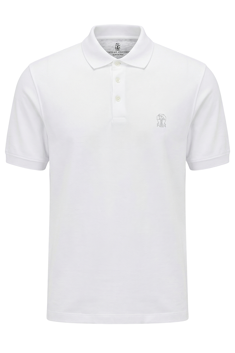 תמונה קידמית של חולצת פולו בגזרת סלים