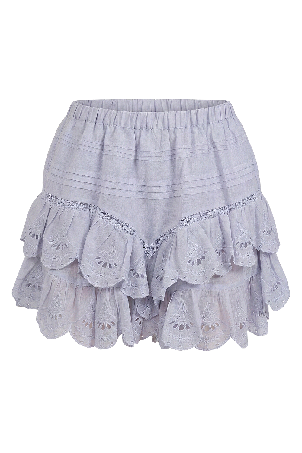 תמונה קידמית של מכנסי תחרה