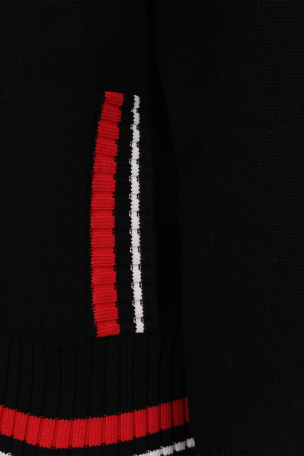 תמונה אחורית של קרדיגן אוברסייז מכותנה אורגנית