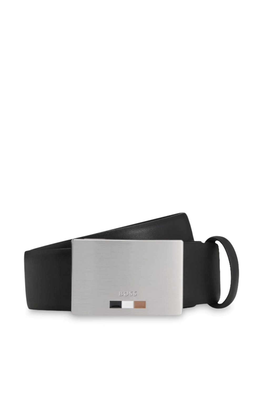 תמונה קידמית של חגורת עור