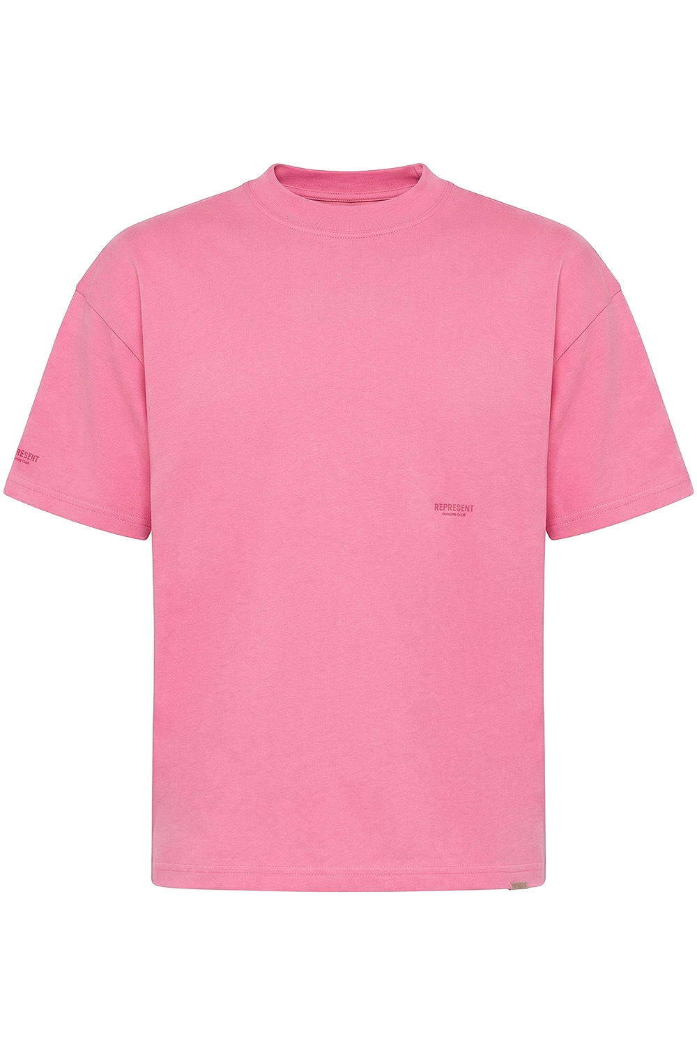 תמונה קידמית של חולצת טי אוברסייז