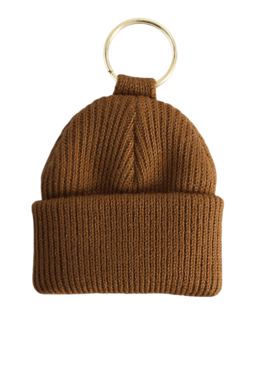 תמונה אחורית של מחזיק מפתחות מיני כובע גרב