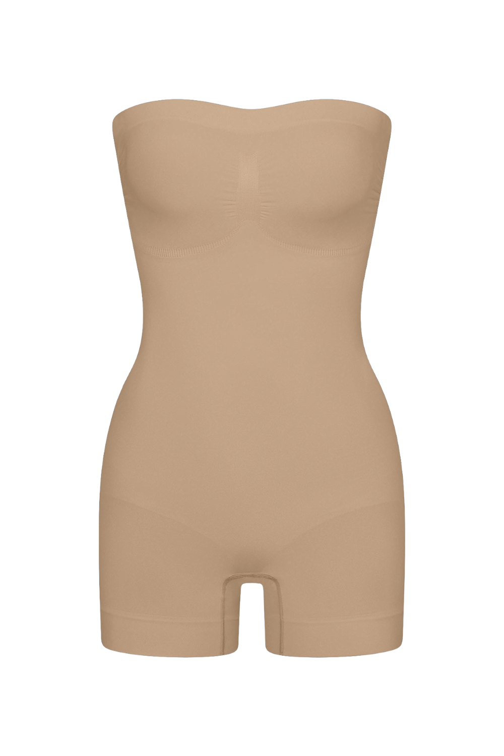 תמונה קידמית של STRAPLESS SHORTIE BODYSUIT