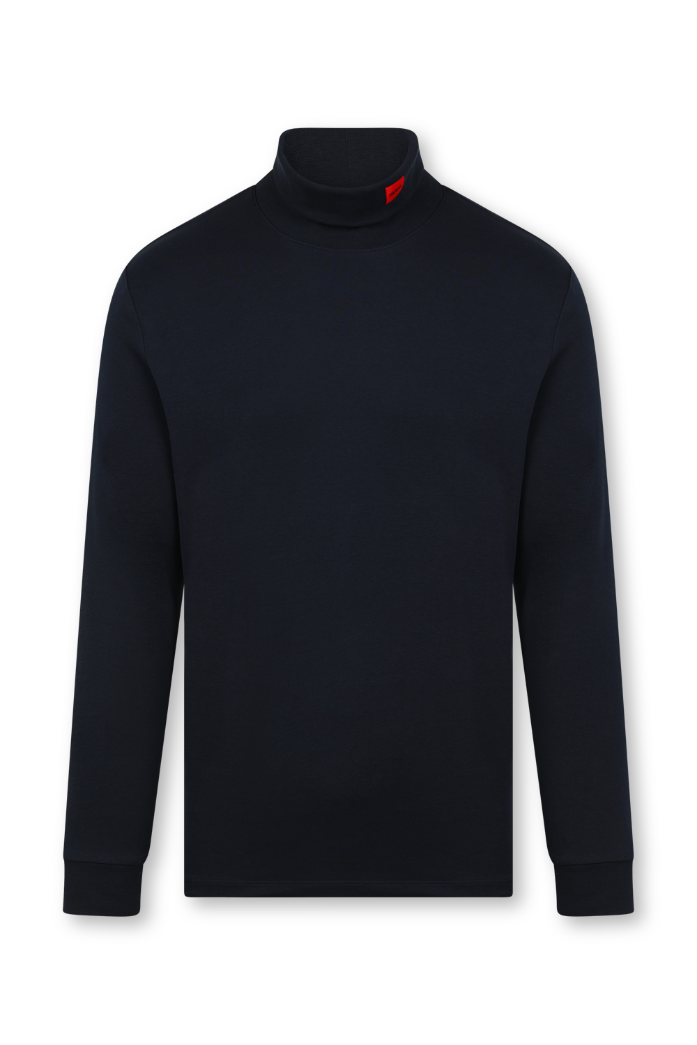 תמונה קידמית של חולצת טי גולף ארוכה עם לוגו פאץ'