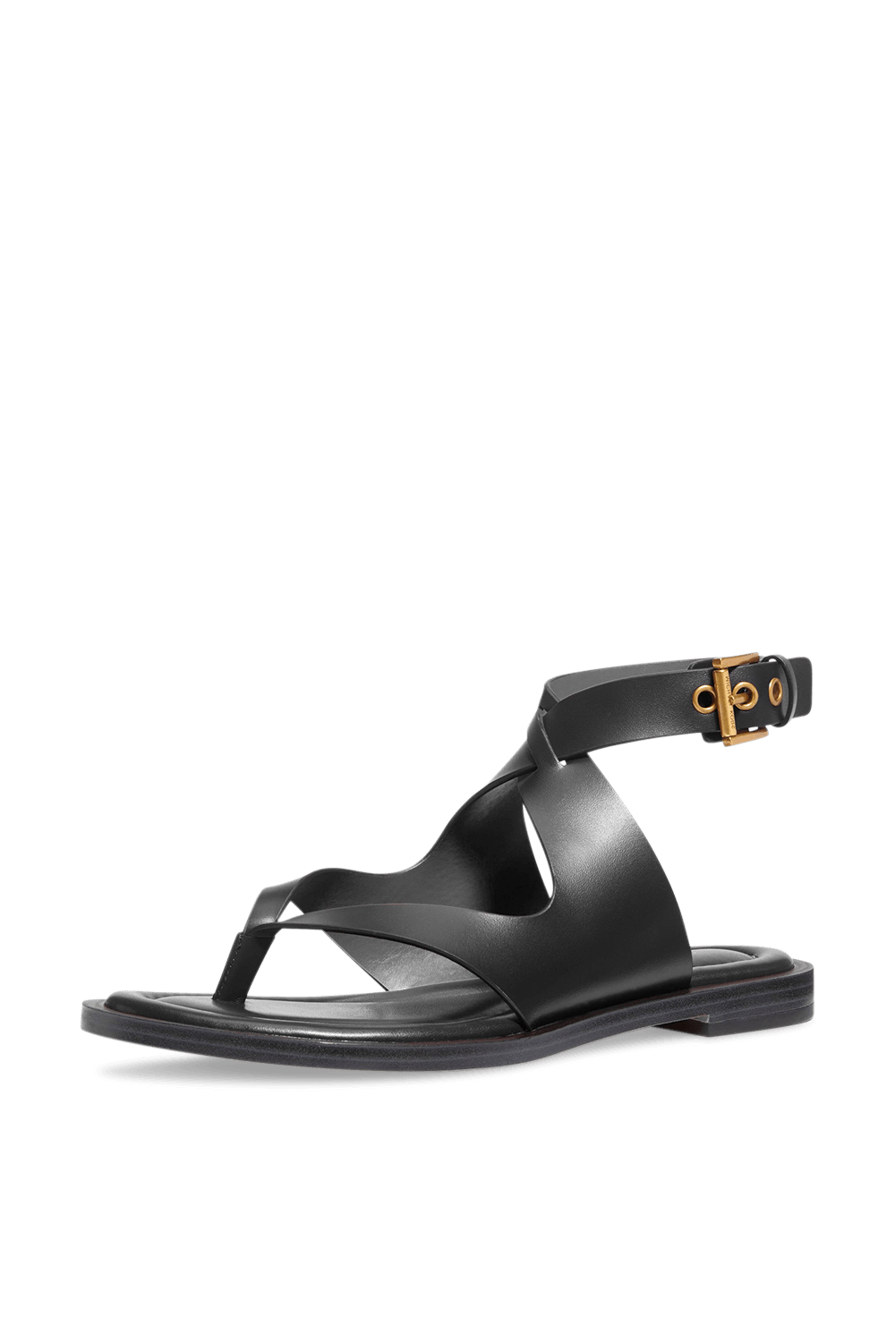 תמונה אחורית של סנדלי אצבע