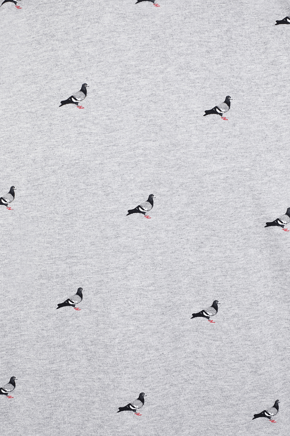 תמונה אחורית של All Over Pigeon Tee in Grey