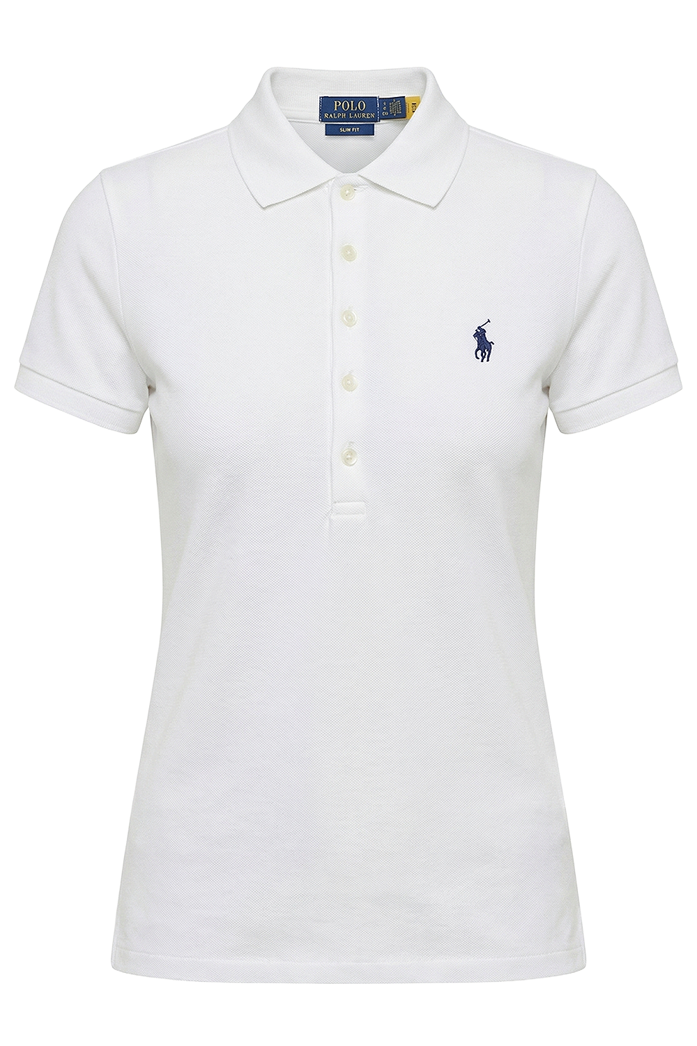 תמונה קידמית של חולצת פולו בגזרת סלים