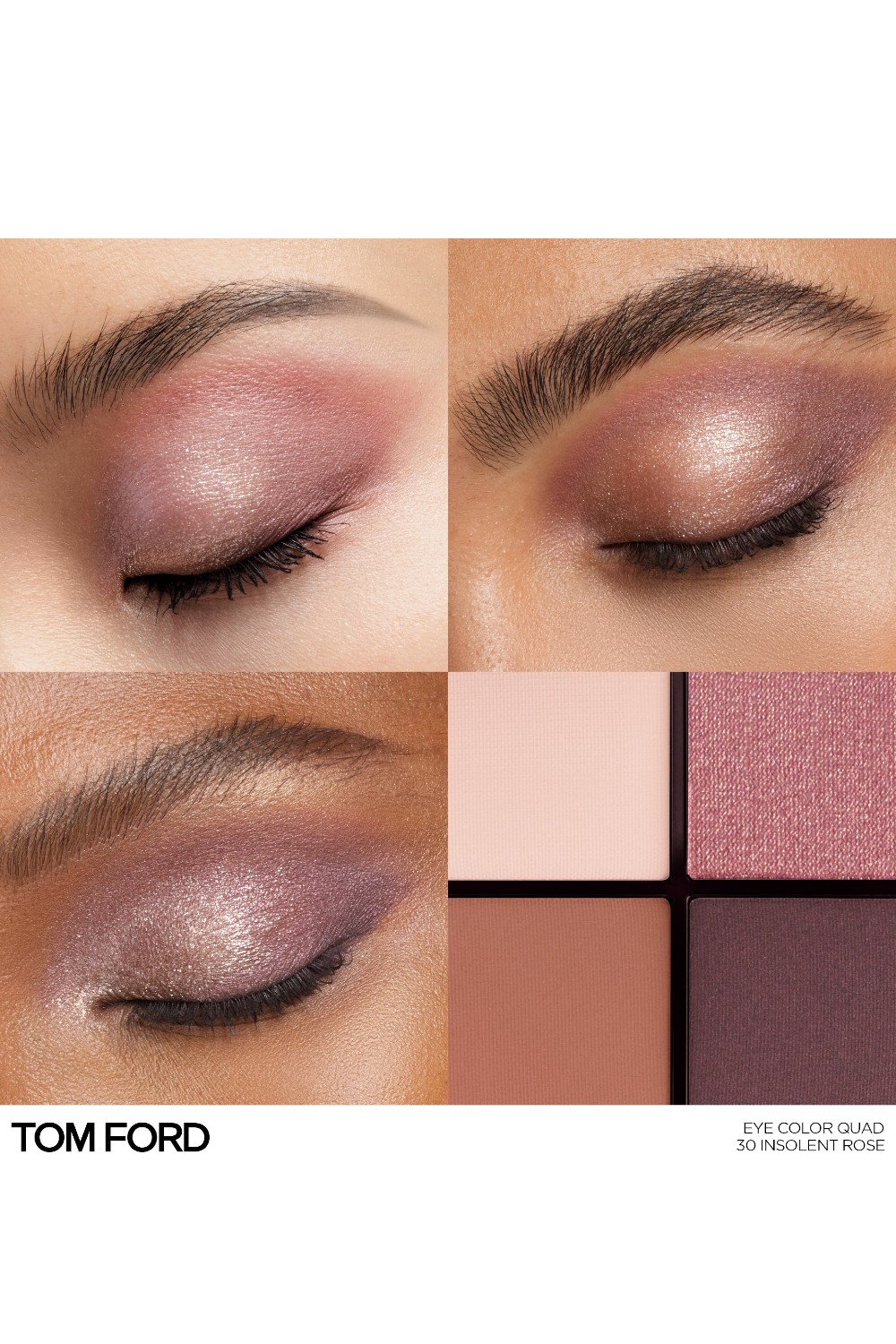 תמונת תקריב של EYE COLOR QUAD POUDRE 30 Insolent Rose