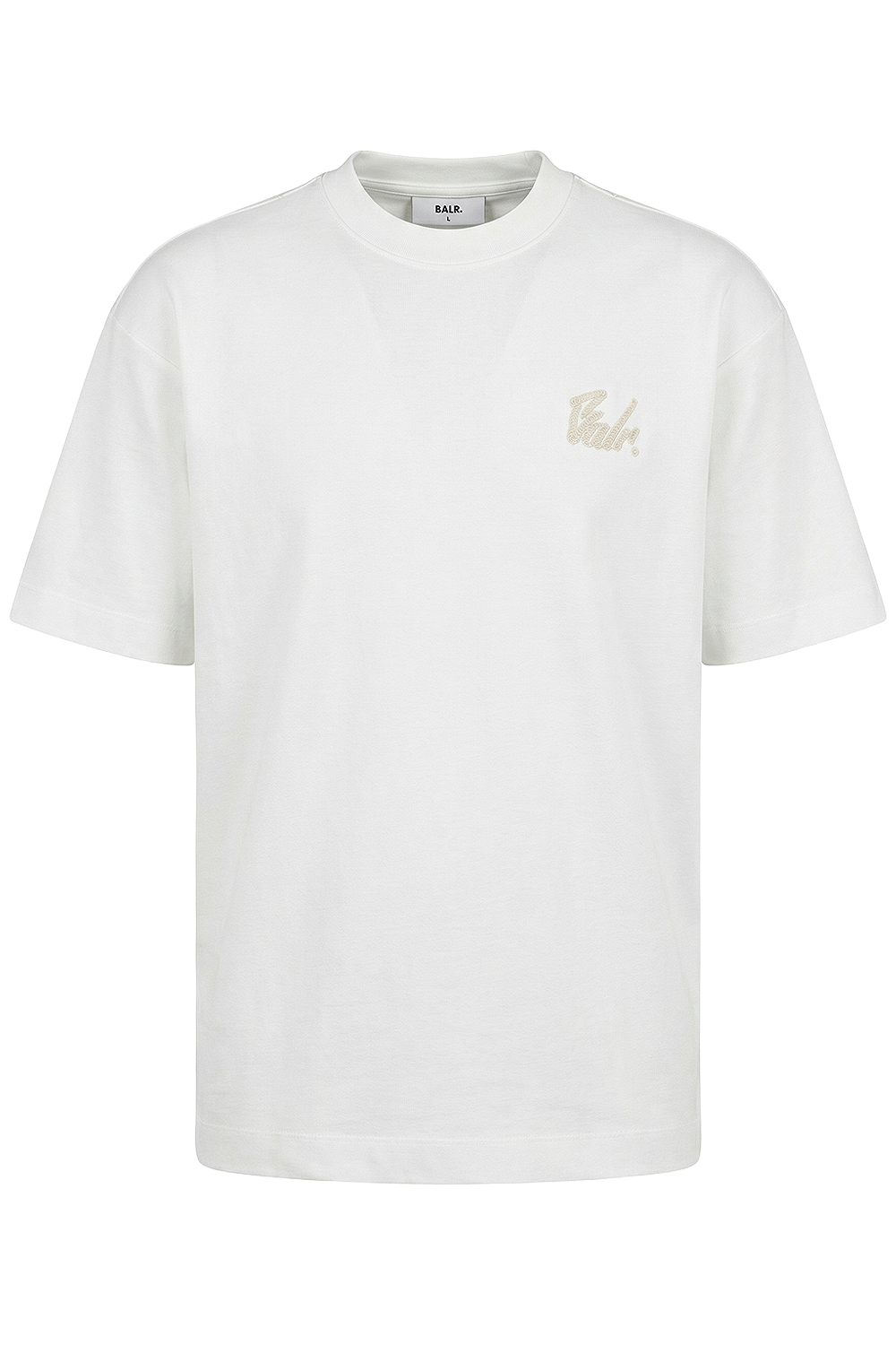 תמונה קידמית של חולצת טי אוברסייז