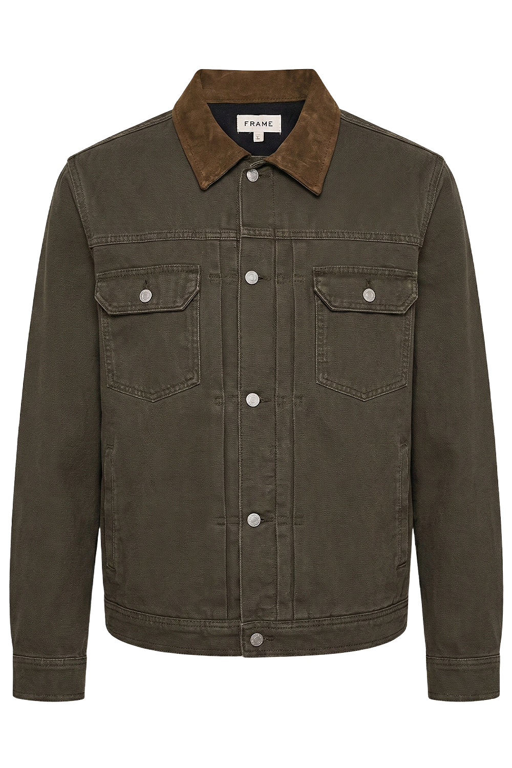 תמונה קידמית של ז'קט ג'ינס