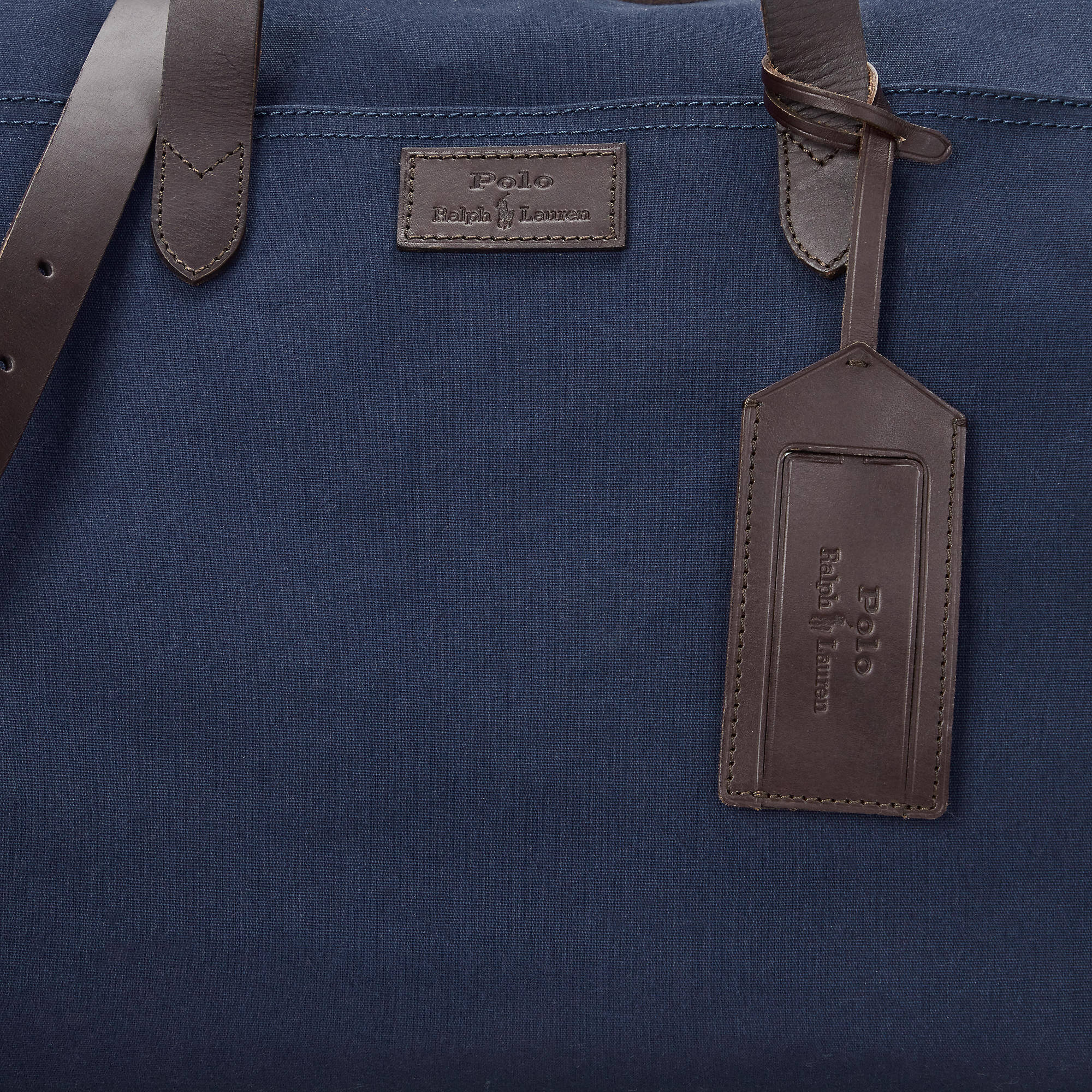 תמונת תקריב של תיק נסיעות דאפל מדיום POLO RALPH LAUREN