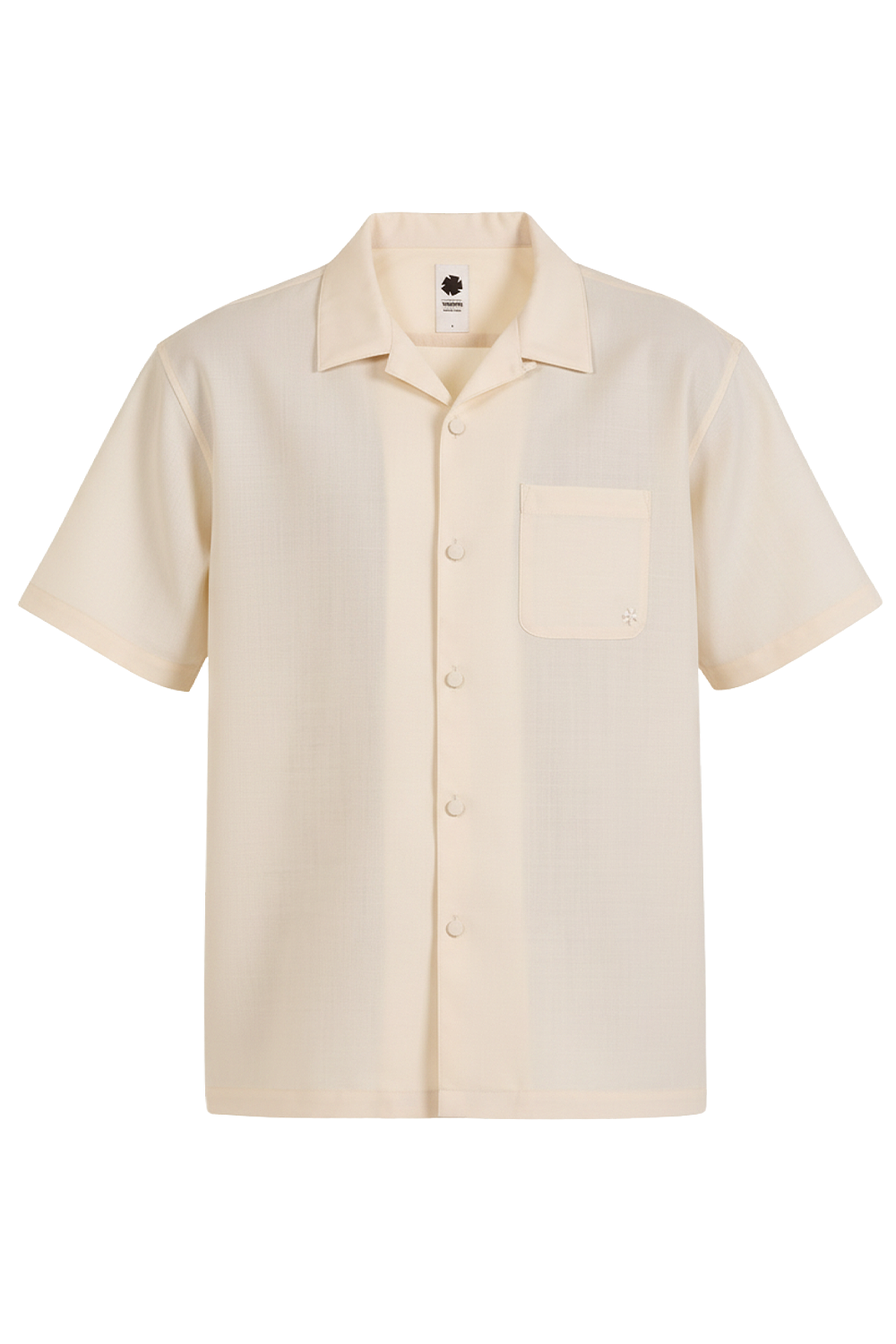 תמונה קידמית של חולצת כפתורים מצמר ומוהר