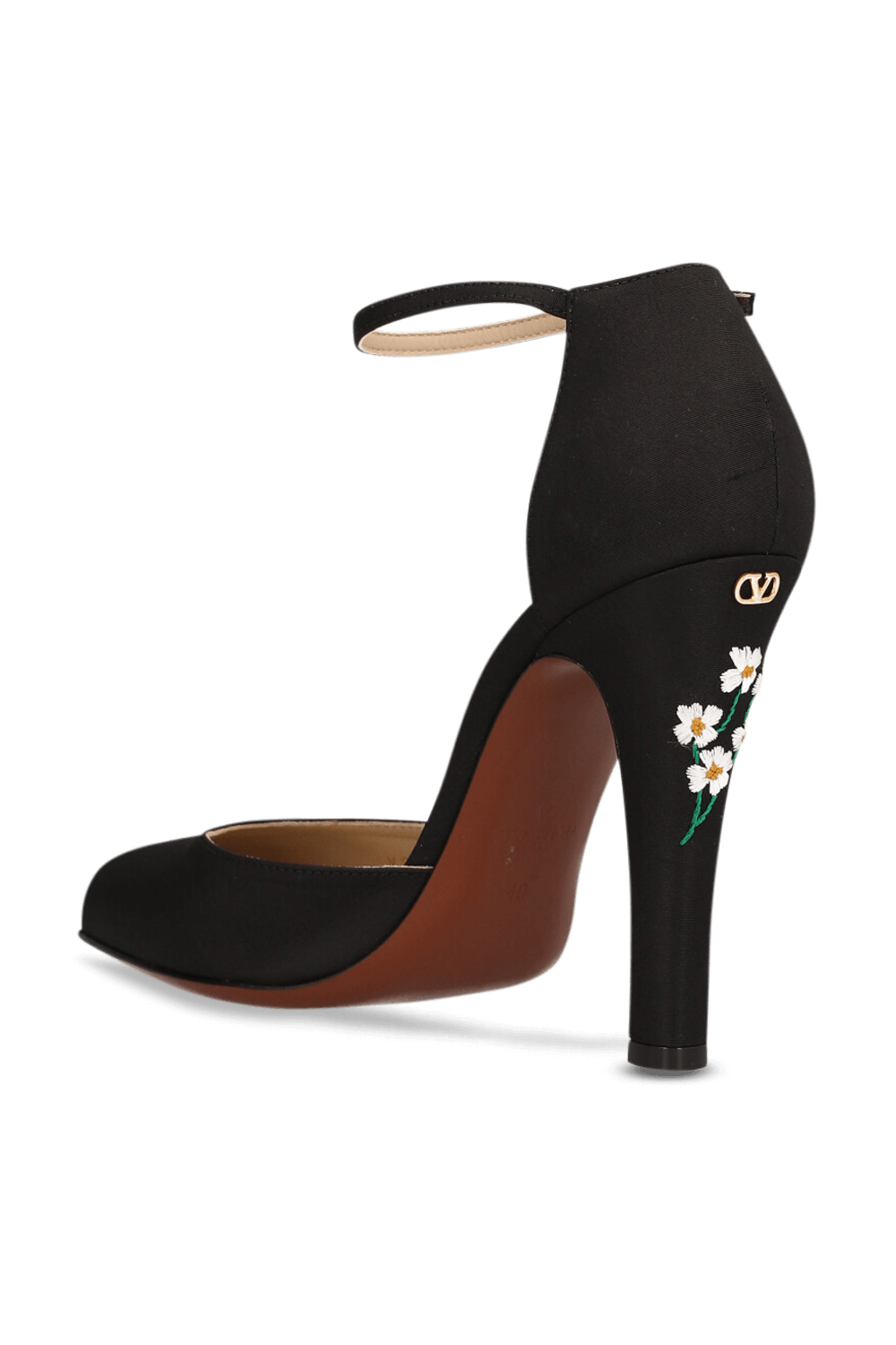 תמונה אחורית של נעלי עקב