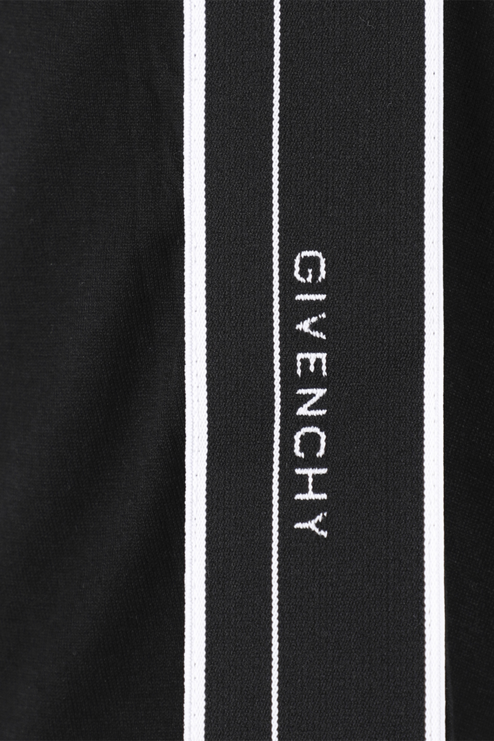 תמונה אחורית של Givenchy Side Panel Tee in Black