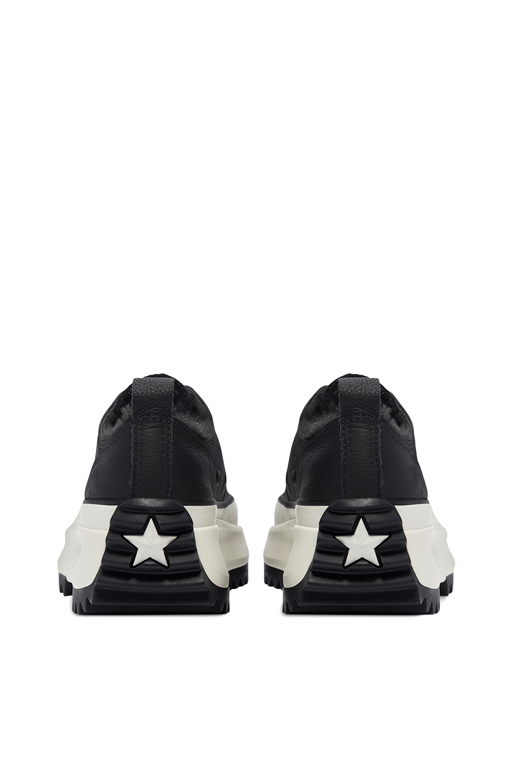 Cozy Club Run Star Hike Low Top in Black