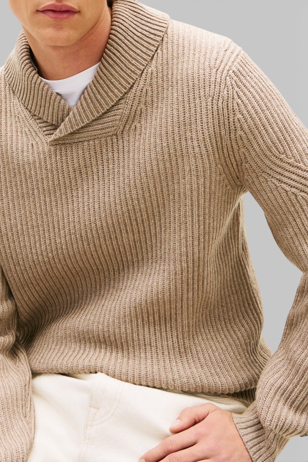 תמונת תקריב דוגמן של סריג פולו