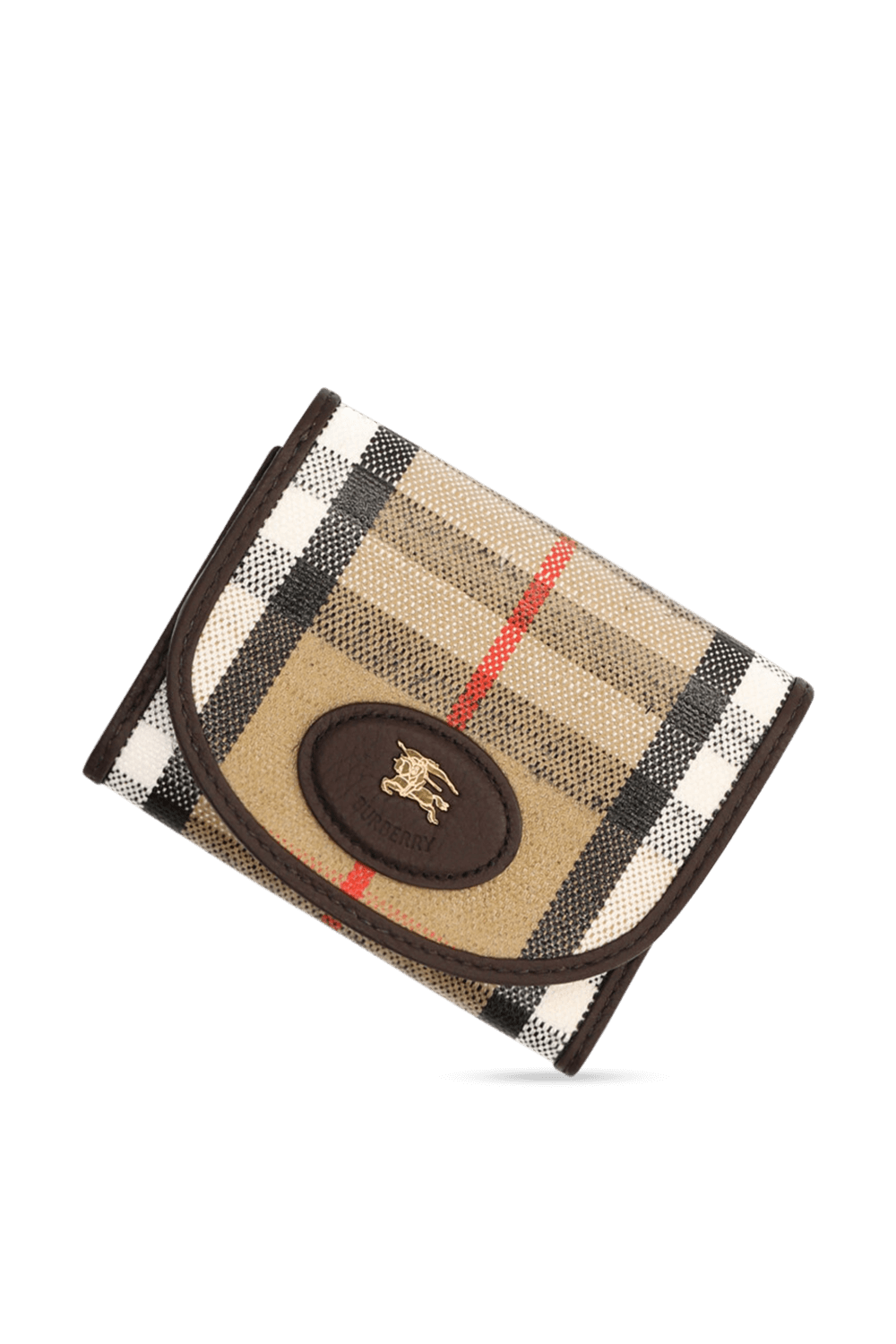 תמונת תקריב של ארנק משבצות