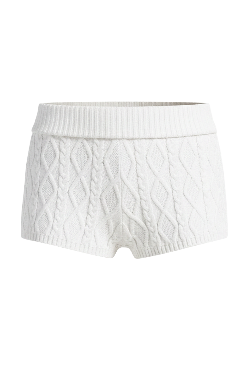 תמונה אחורית של CABLEKNIT SHORT