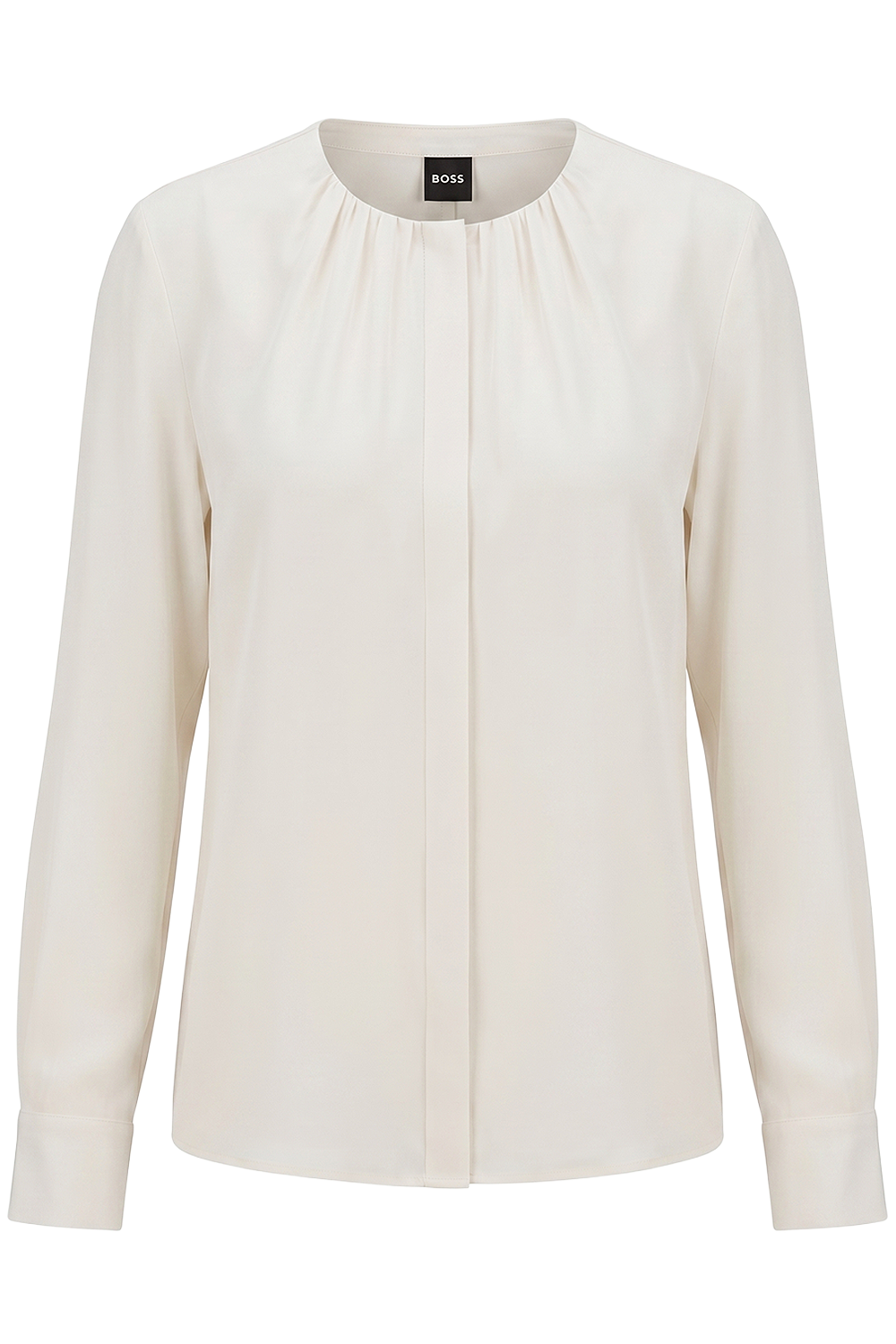 תמונה קידמית של חולצת משי