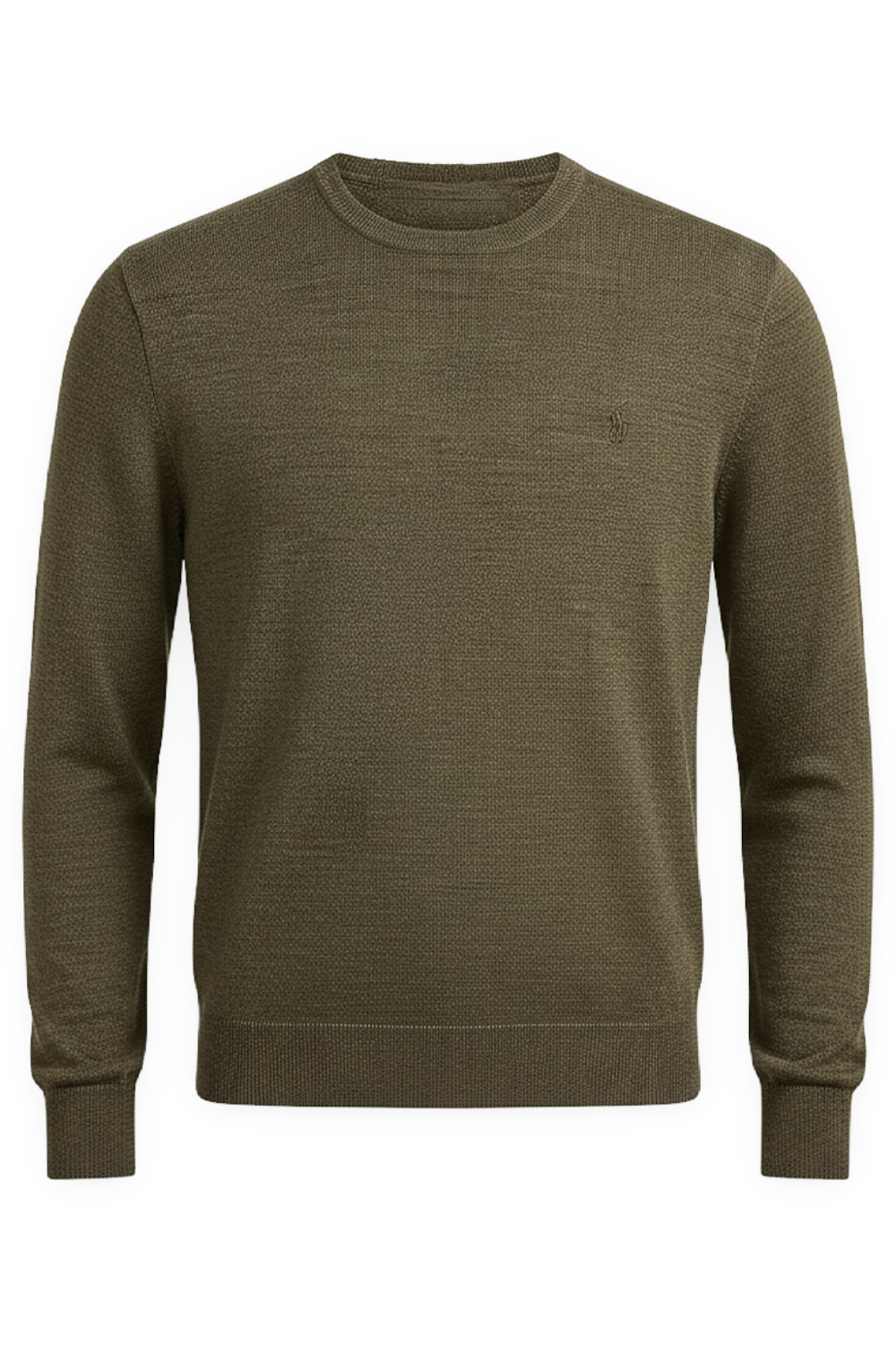 תמונה קידמית של סריג צמר סלים פיט