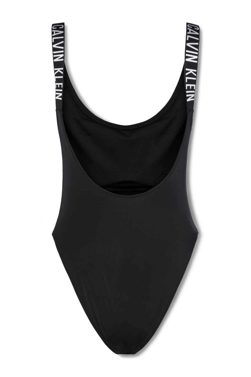 תמונה אחורית של Intense Power - Scoop Neck Swimsuit in Black