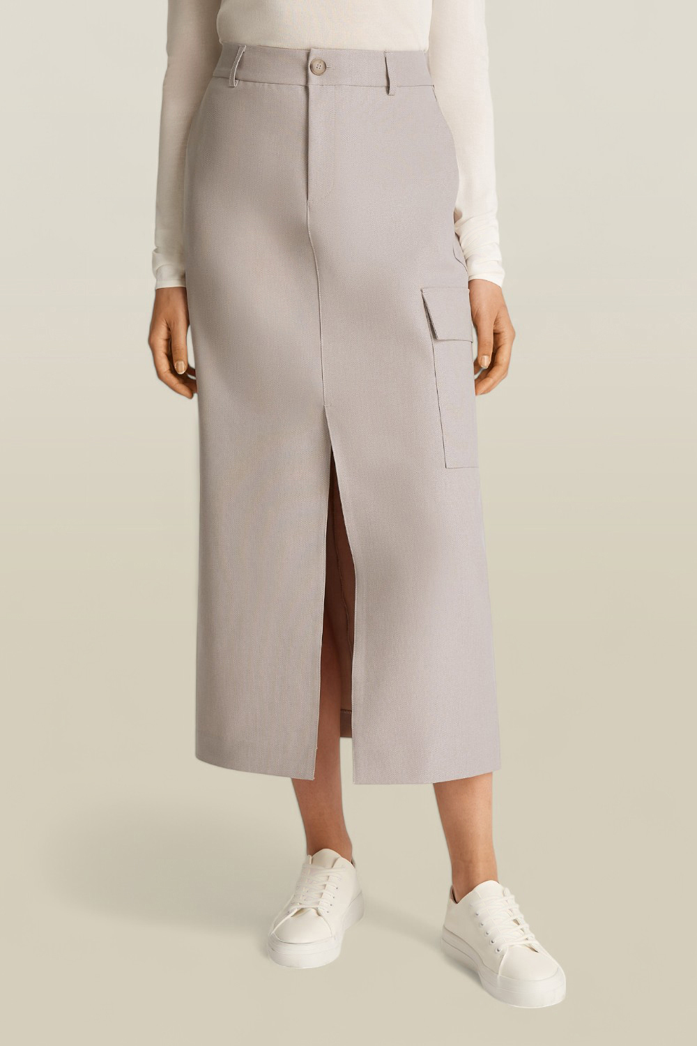 תמונת דוגמן קידמית של חצאית מידי