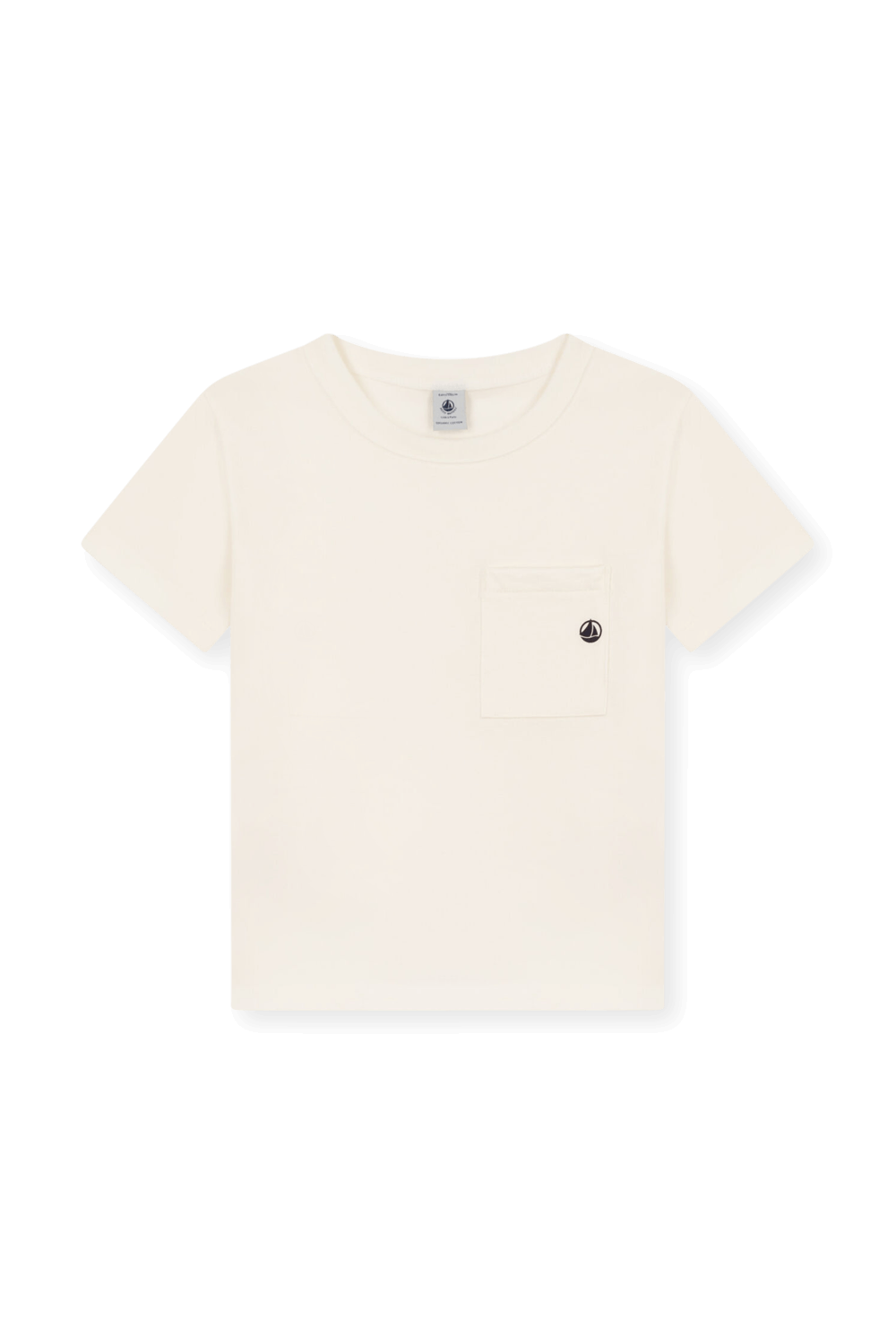 חולצת טי ארוכה מכותנה אורגנית- גילאי 6-12 PETIT BATEAU