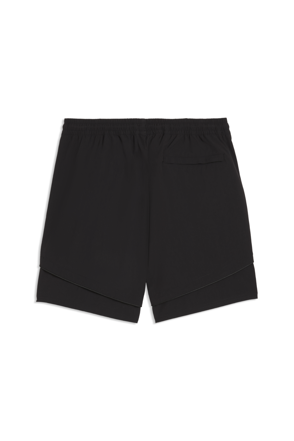 תמונה אחורית של מכנסי ג'וגר קצרים