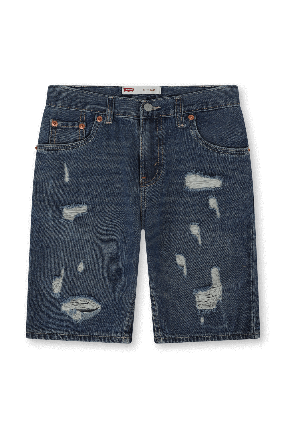 מכנסי ג'ינס קצרים - גילאי 5-13 שנים LEVI`S KIDS