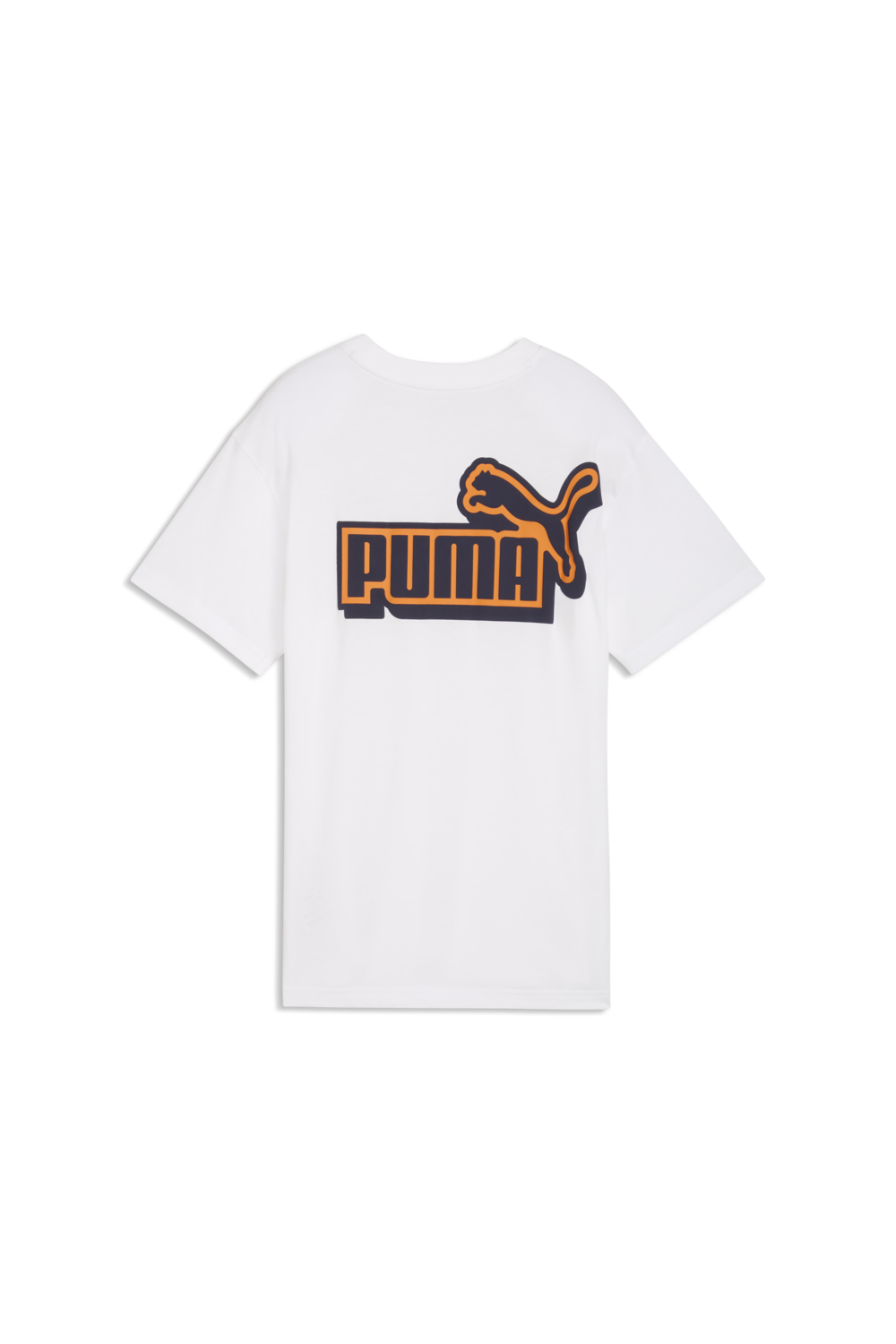 תמונה אחורית של חולצת טי בגזרה משוחררת