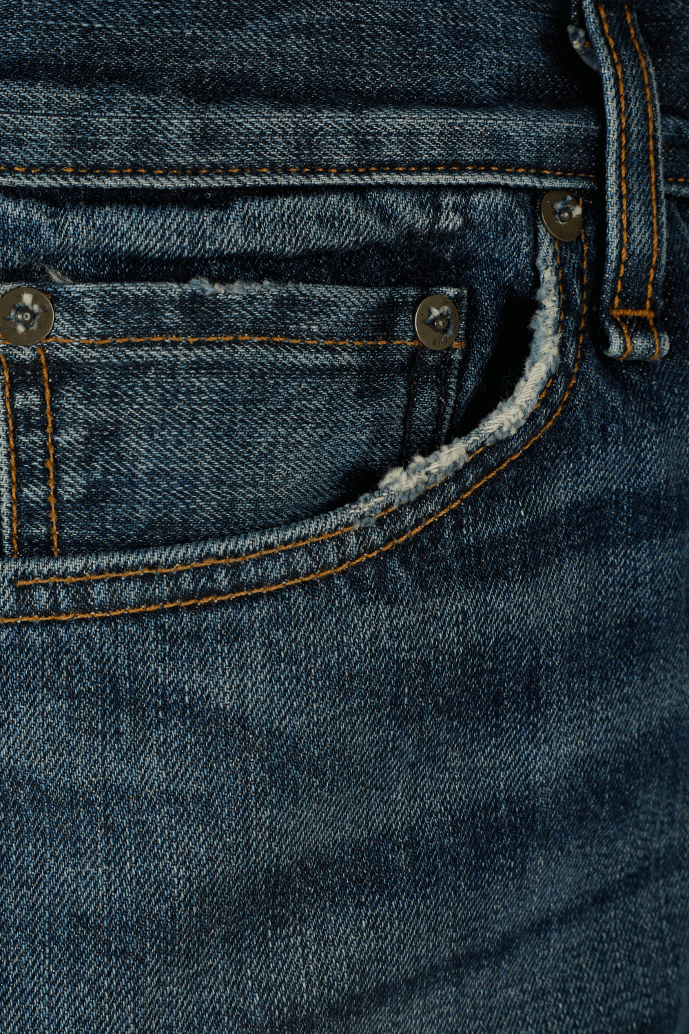 תמונה אחורית של Redwood Slim Fit in Dark Indigo