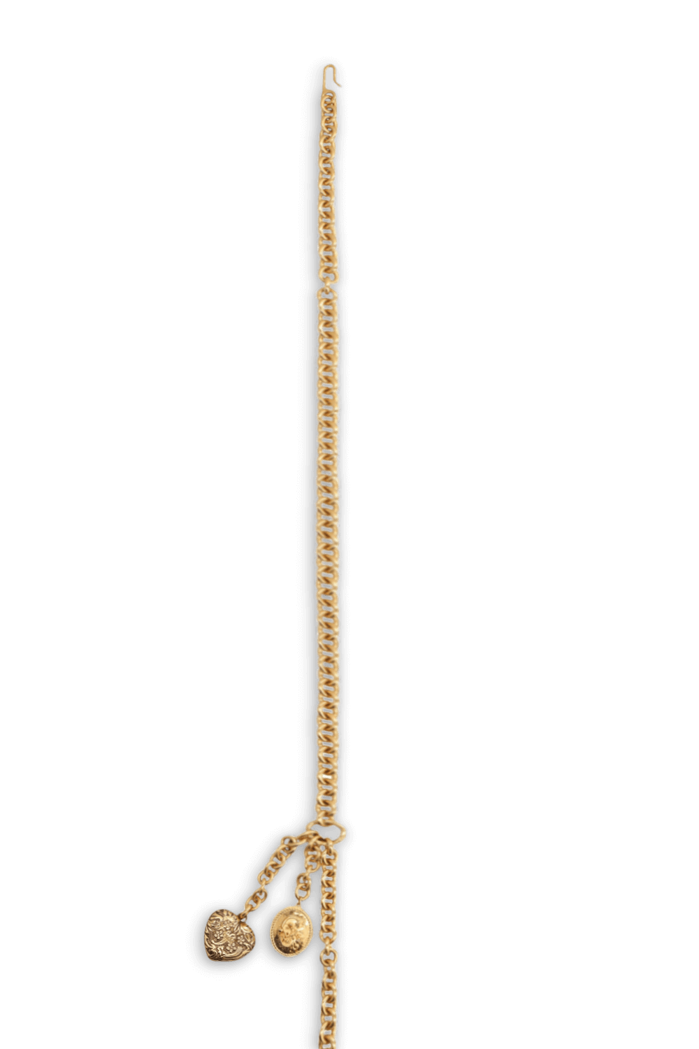 תמונת תקריב של חגורת שרשרת